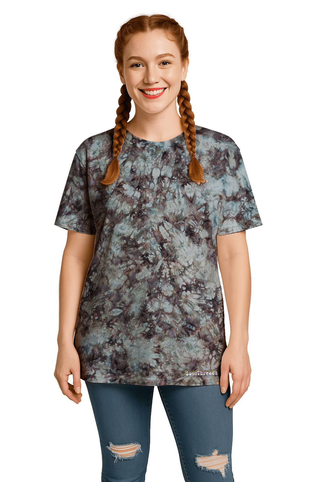 Tie-Dye Women’s Relaxed T-Shirt - Pastel Alchemist - Urban Fashion - SourThreadz