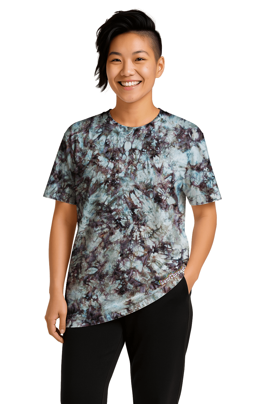 Tie-Dye Women’s Relaxed T-Shirt - Pastel Alchemist - Urban Fashion - SourThreadz
