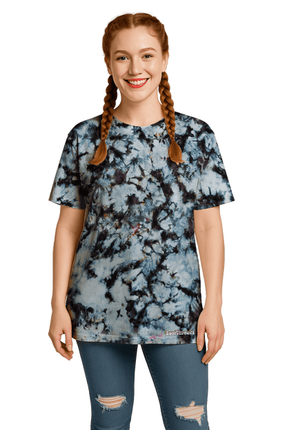 Tie-Dye Women’s Relaxed T-Shirt - Shadowmelt - 90’s Grunge - SourThreadz