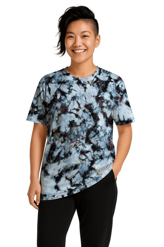 Tie-Dye Women’s Relaxed T-Shirt - Shadowmelt - 90’s Grunge - SourThreadz