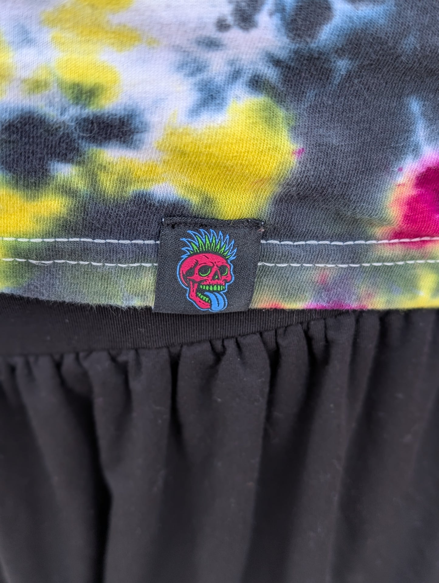 UK Handmade Yellow Black Magenta Tie-Dye – T-Shirts, Tanks, Polos & More / Men's,Women's & Kids - SourThreadz