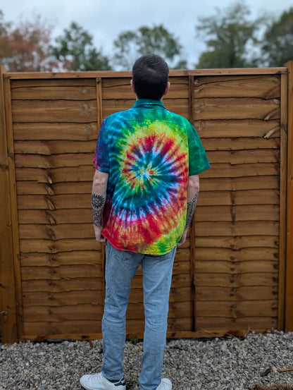 Dark Rainbow Tie-Dye | Any Garment, Any Size | Handmade by SourThreadz