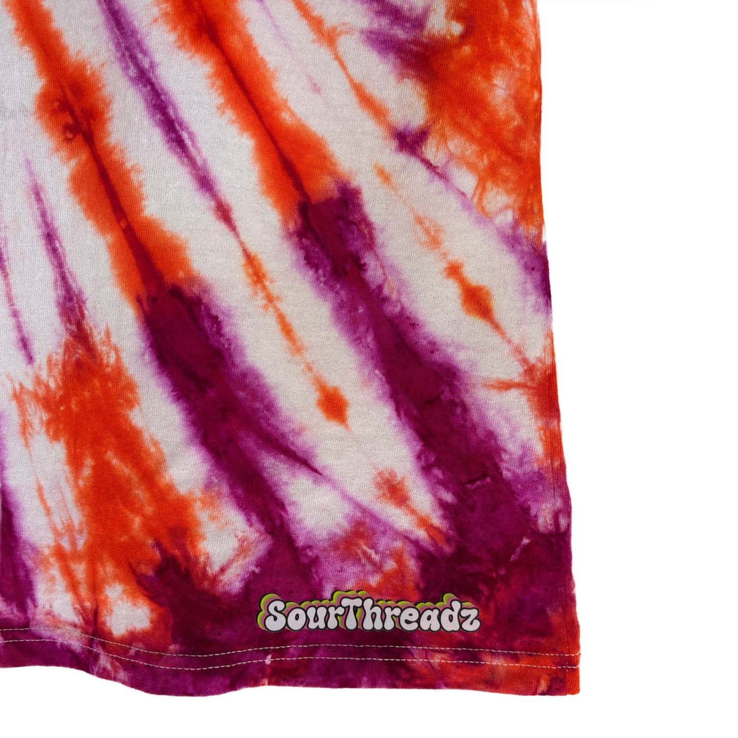 Women's Large Tie-Dye T-shirt #008 - Heatshock Spiral