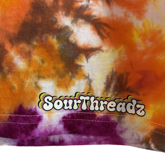 Men's Unisex Small Tie-Dye T-shirt #036 - Heat Stroke