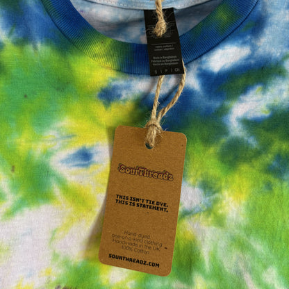 Heat Stroke Tie-Dye T-shirt #036 Men's Unisex Small Soft Cotton