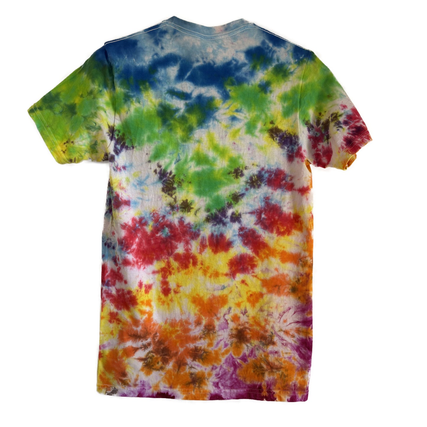 Men's Unisex Small Tie-Dye T-shirt #036 - Heat Stroke