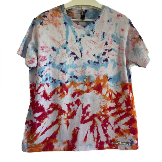 Tie-Dye T-shirt #035 - Vanilla Sorbet