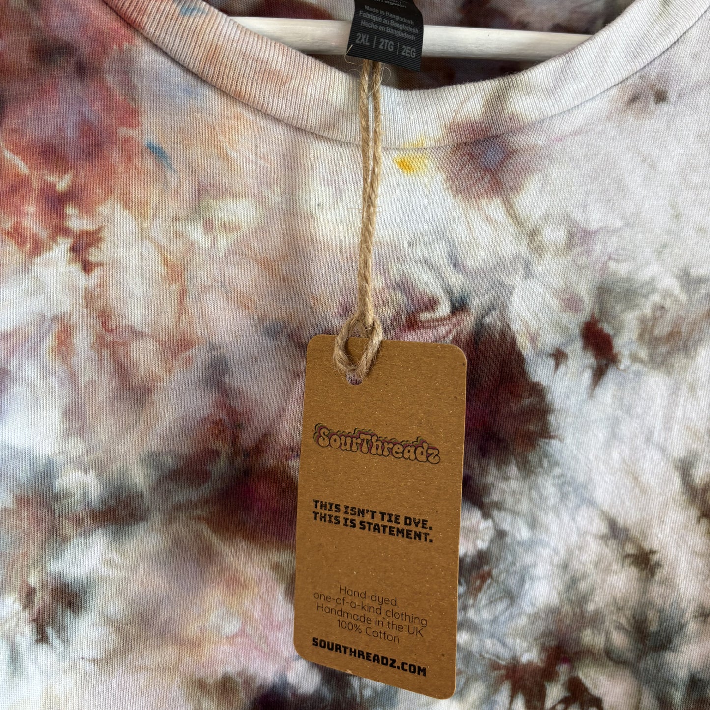 Tie-Dye T-shirt #034 - Shiitake Suprise