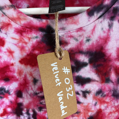 Velvet Vandal Tie-Dye T-shirt #032 Men's Unisex Large Soft Cotton