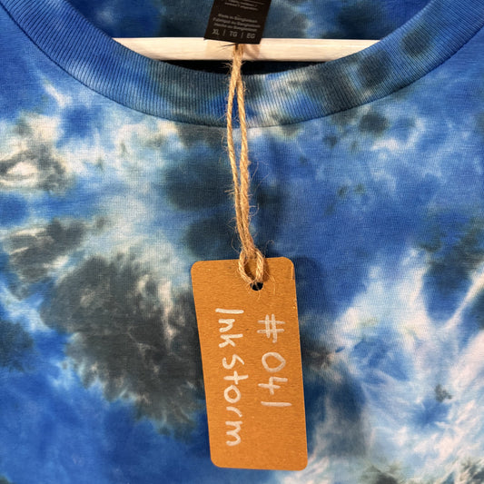 Tie-Dye T-shirt #041 - Ink Storm