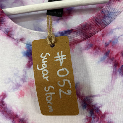 Sugar Storm Spiral Tie-Dye T-shirt #052 Men's Unisex XL Soft Cotton