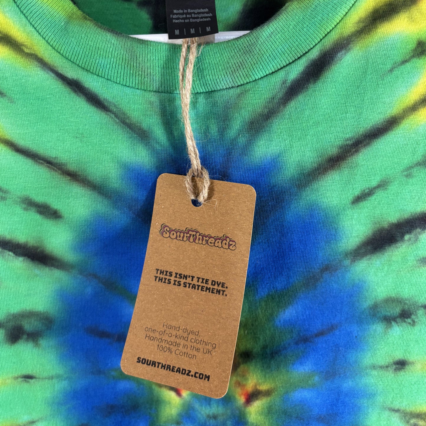 Dragon Shroom Tie-Dye T-shirt #053 Men's Unisex Medium Soft Cotton