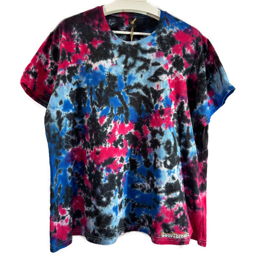 Tie-Dye T-shirt #050 - Ink & Ice Camo