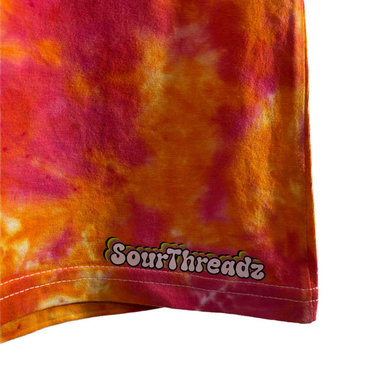 Tie-Dye T-shirt #048 - Passion Fruit Camo