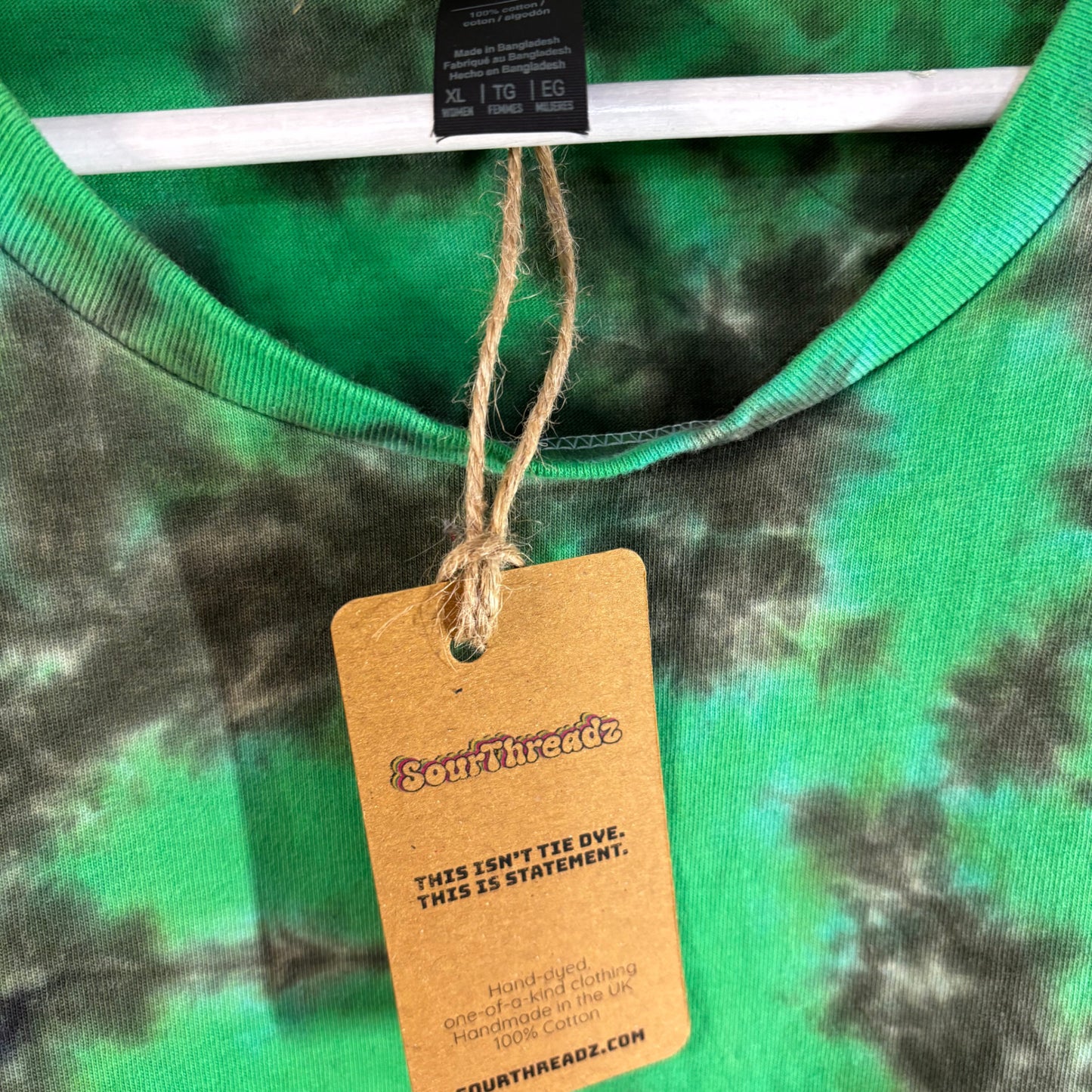 Mutant Mirage Tie-Dye T-shirt #047 Women's XL Soft Cotton