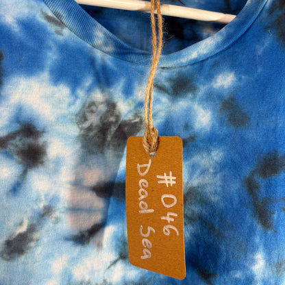 Dead Sea Camo Tie-Dye T-shirt #046 Women's XL Soft Cotton