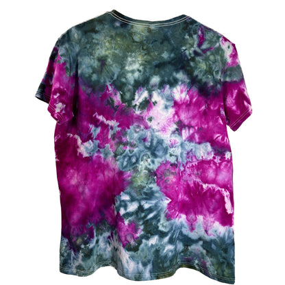 Ice Flora Scrunch Tie-Dye T-shirt #012 Women's XXL Heavy Cotton