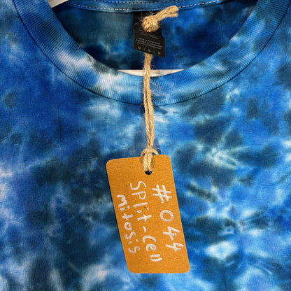 Split-Cell Mitosis Tie-Dye T-shirt #044 Men's Medium Soft Cotton