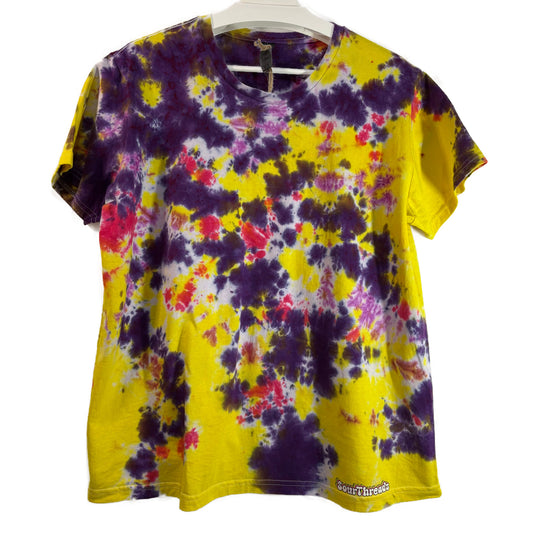 Tie-Dye T-shirt #045 - Poison Orchid