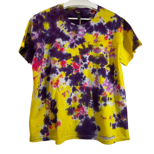 Tie-Dye T-shirt #045 - Poison Orchid