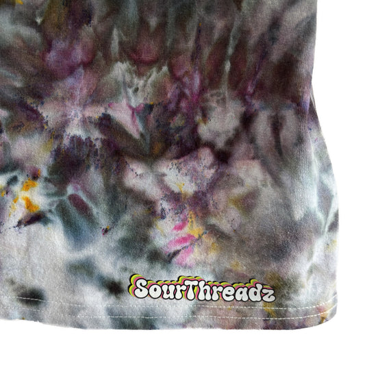 Tie-Dye T-shirt #020 - Shadowmelt Ice Scrunch