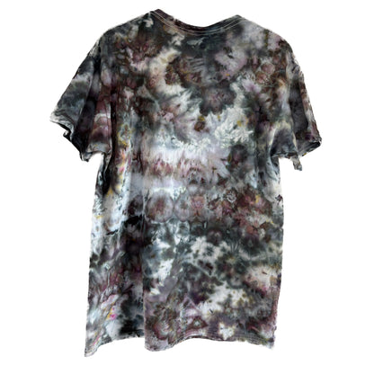 Shadowmelt Ice Scrunch Tie-Dye T-shirt #020 Men's Unisex Large Heavy Cotton