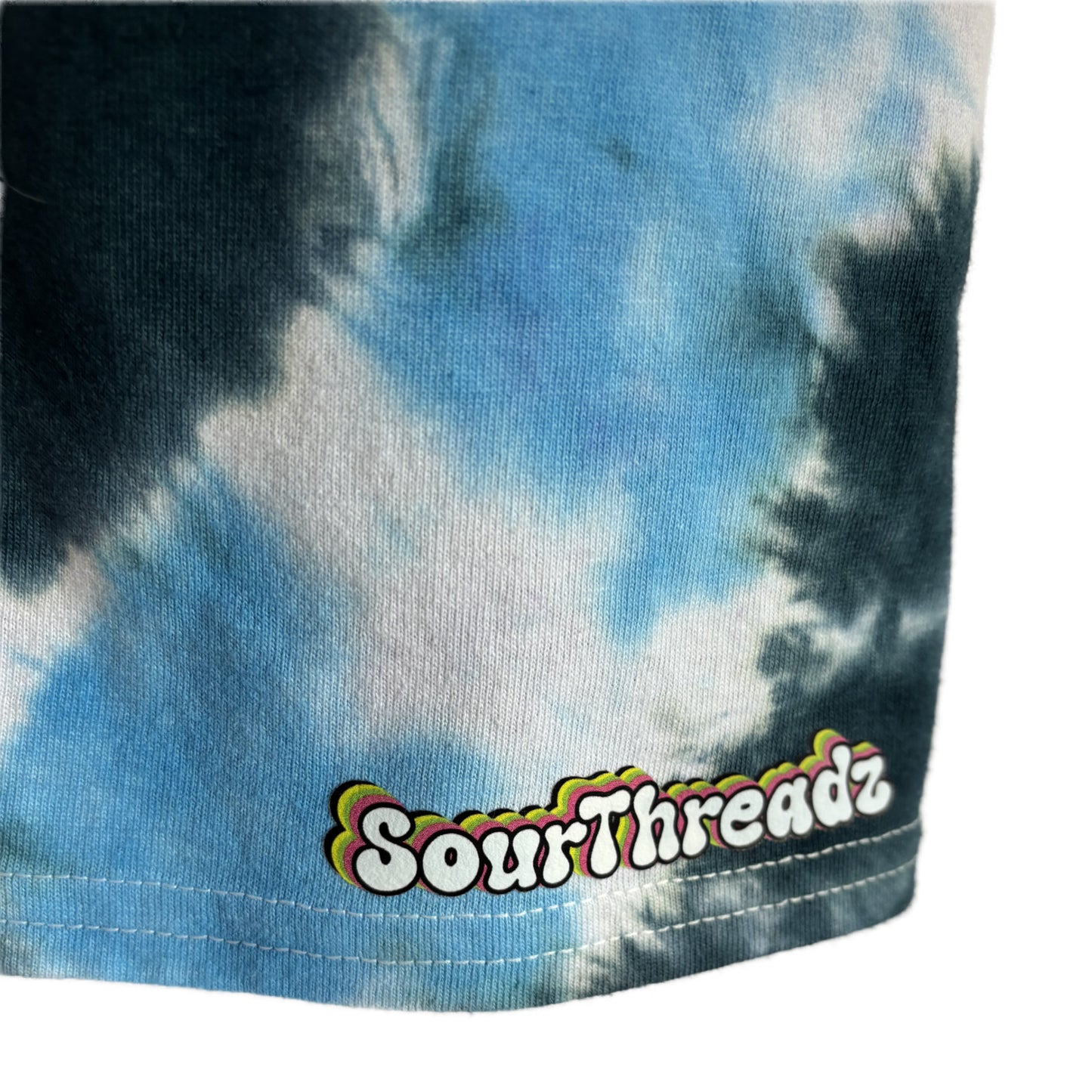 Men's Unisex Large Tie-Dye T-shirt #018 - Rogue Blossom Bullseye