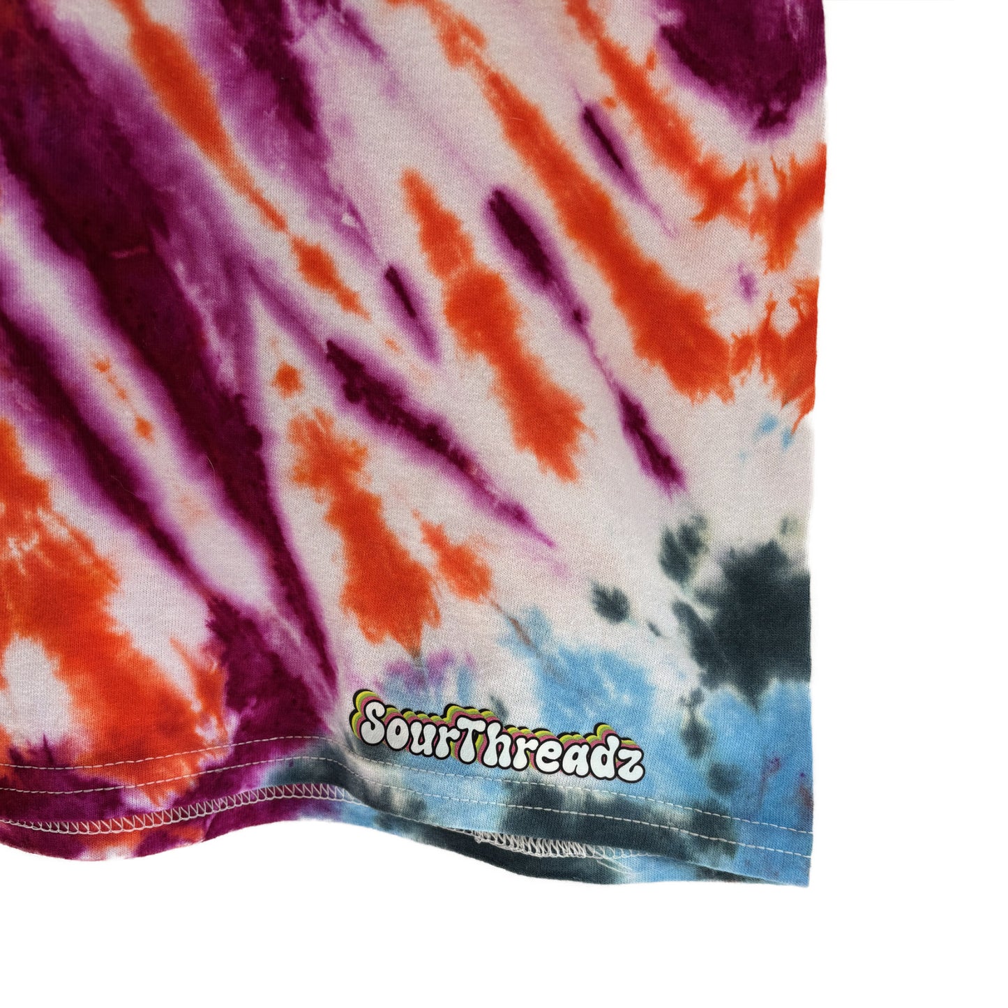 Dreamburst Spiral Tie-Dye T-shirt #023 Men's Unisex Large Heavy Cotton