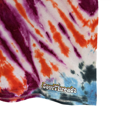 Dreamburst Spiral Tie-Dye T-shirt #023 Men's Unisex Large Heavy Cotton