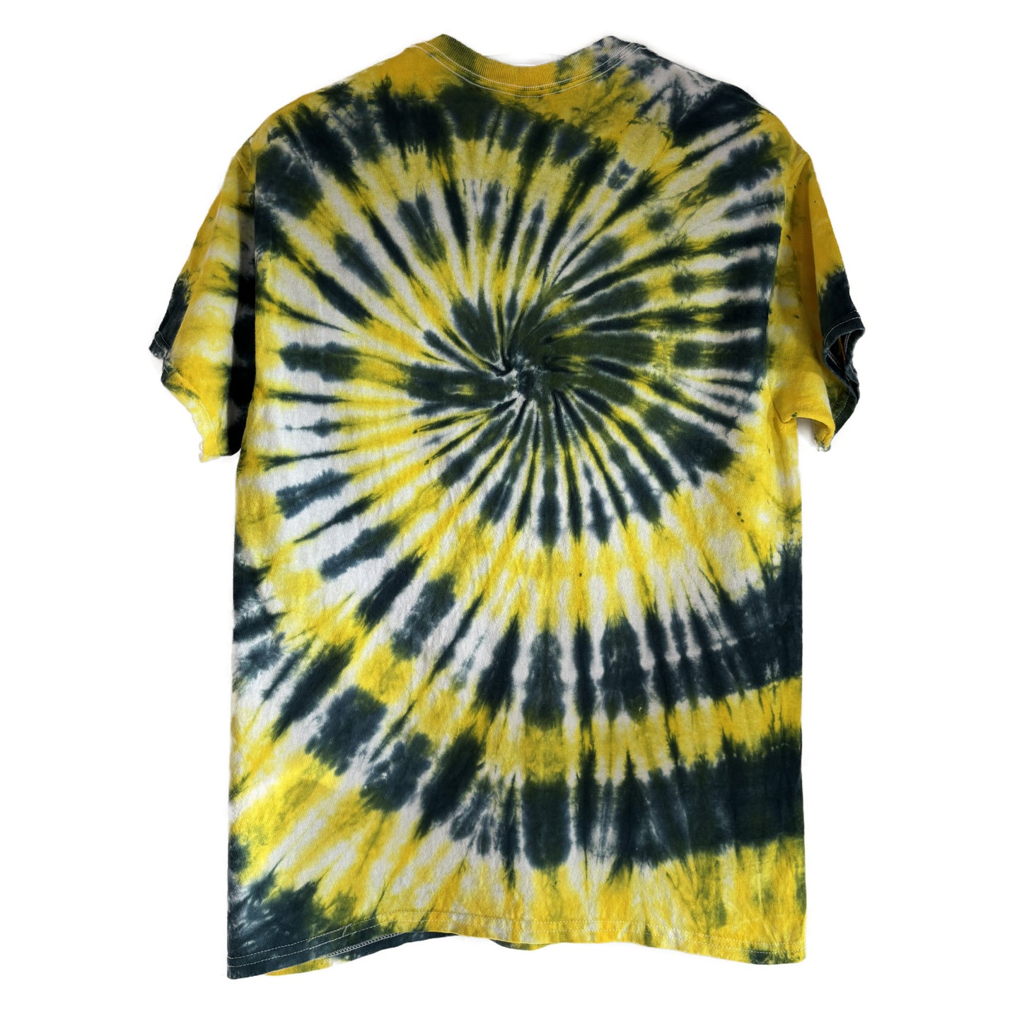 Men's Unisex Medium Tie-Dye T-shirt #016 - Solar Tides Spiral