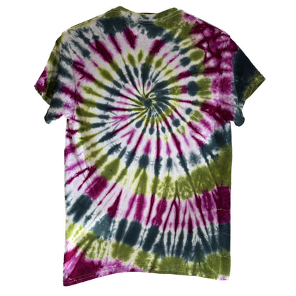 Candy Vortex Spiral Tie-Dye T-shirt #015 Men's Unisex Small Heavy Cotton