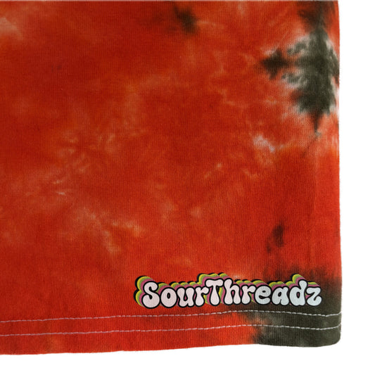 Men's Unisex Small Tie-Dye T-shirt #013 - Solar Roots Scrunch