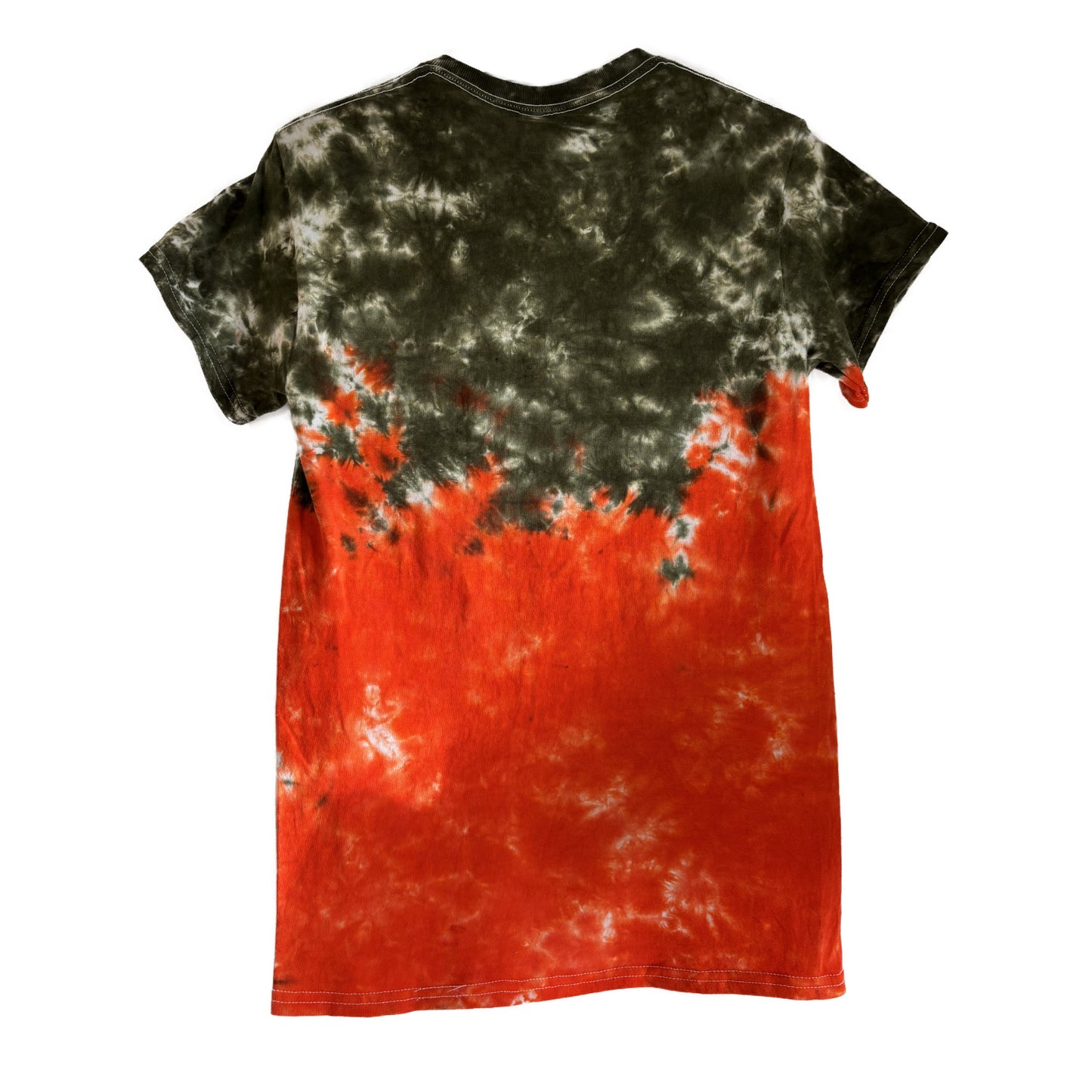 Men's Unisex Small Tie-Dye T-shirt #013 - Solar Roots Scrunch