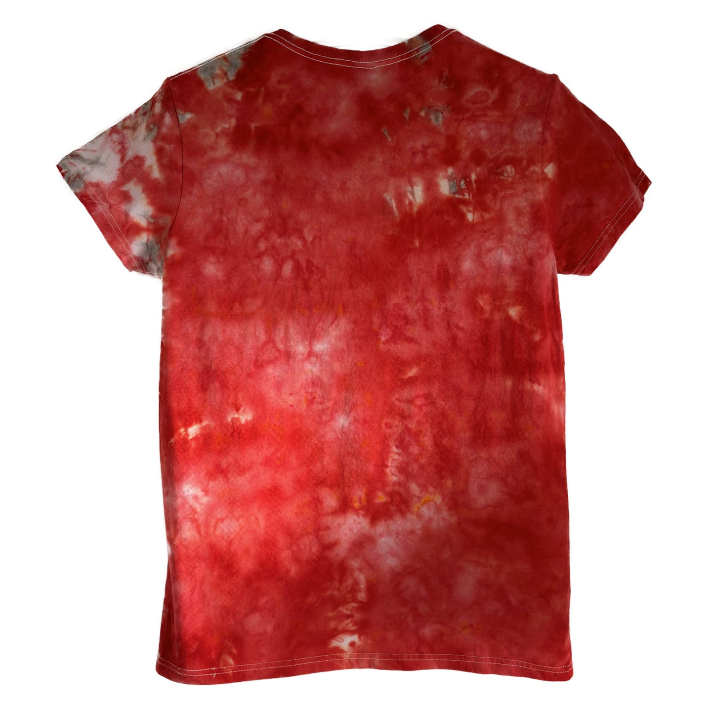 Blood Moon Drip Scrunch Tie-Dye T-shirt #004 Women's Medium Heavy Cotton
