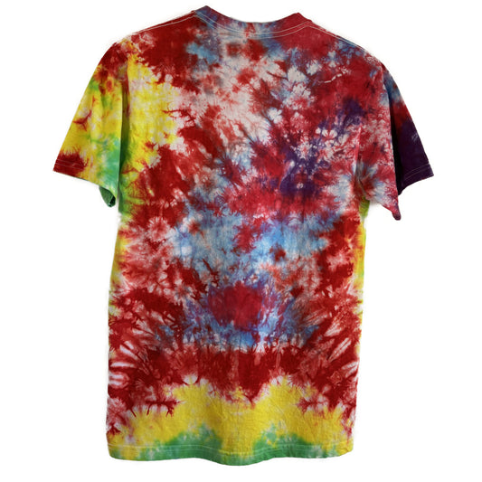 Men's Unisex Medium Tie-Dye T-shirt #039 - Toxic Stare